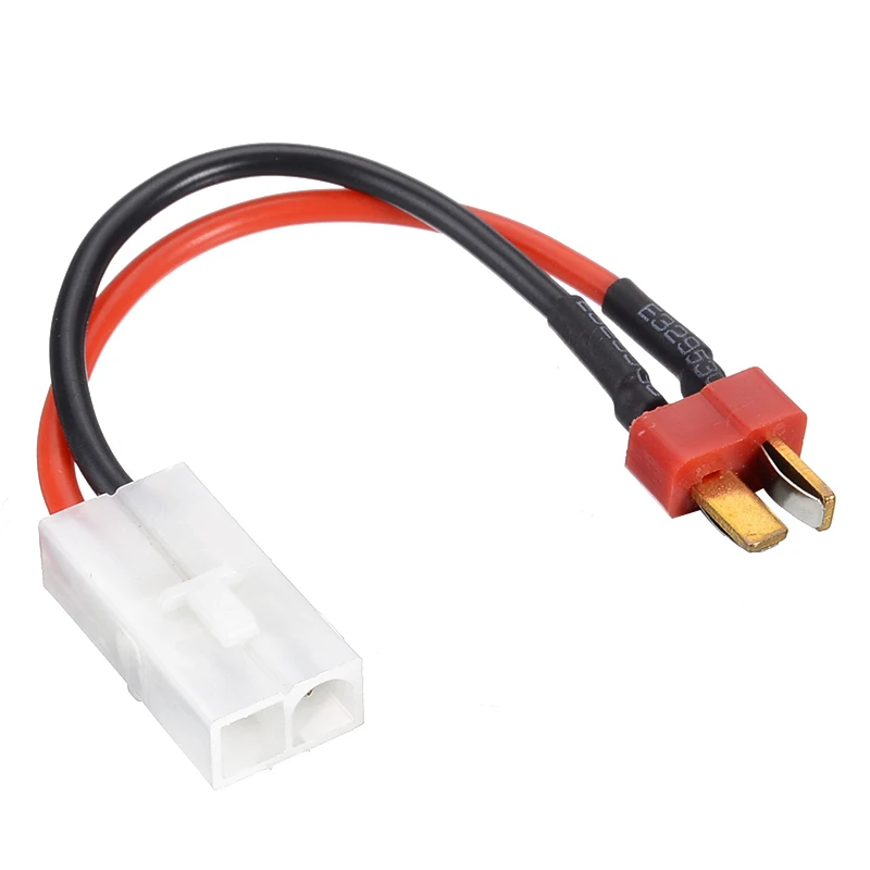 1pcs 10cm Lithium Battery MaleT-plug to Female Connector Charging Head Connector RC Connector Cable RC Accessories