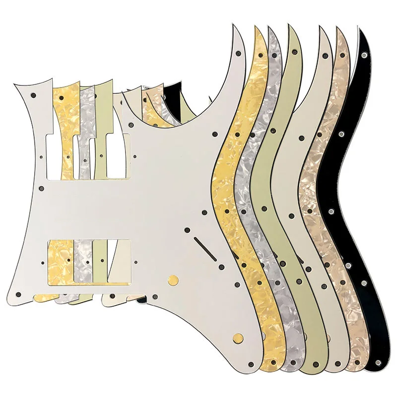 Fei Man - Custom Electric Guitar Parts, HH Humbucker Pickguard, Scratch Plate, Multiple Colour, Ibanez MIJ, RG 750