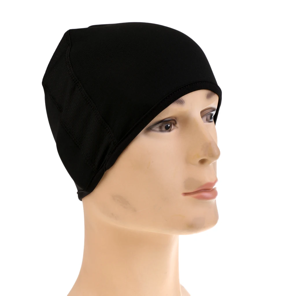 Perfeclan Men Skull Cap Summer Under Helmet Liner Cooling Hat for Cycling Motorcycle