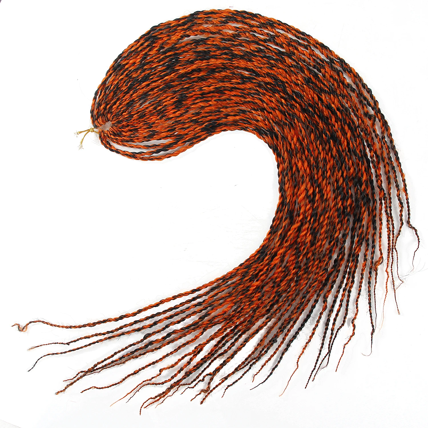Омбре красочные плетеные волосы Сенегальские твист вязание крючком волосы 24 дюймов наращивание синтетические крючком косы серый блонд цвета