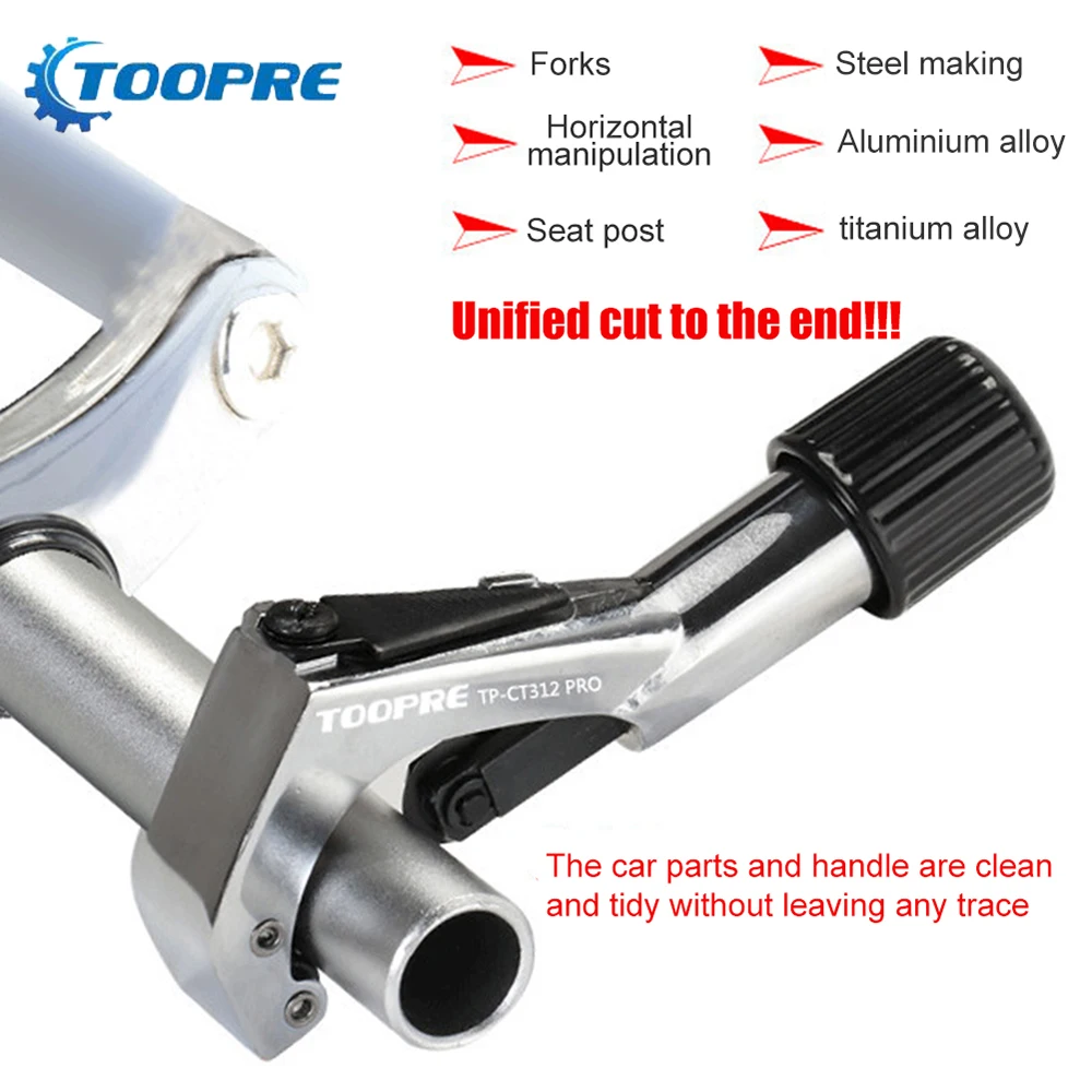 TOOPRE Bicycle Steerer Tube Cutter Fork Handlebar Cutting Tool for 6