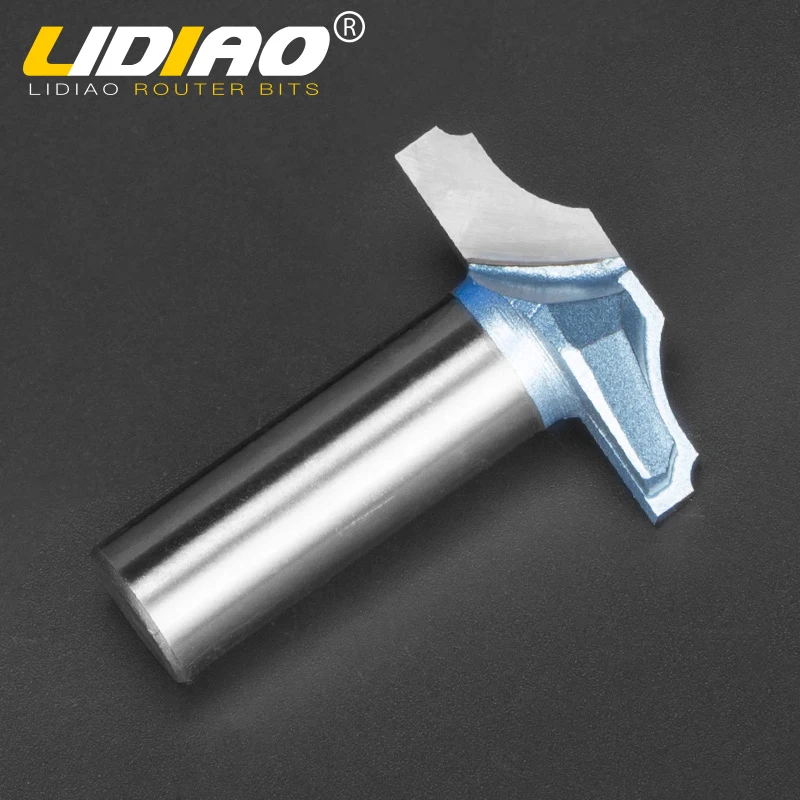 LIDIAO 1 шт. 1/2 ''деревообрабатывающая концевая фреза для обрезки кромок резьбы для гравировки по дереву фреза