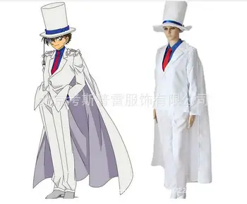 

Newest High Quality Meitantei Conan Kaito role-playing Uniform Cosplay Costume