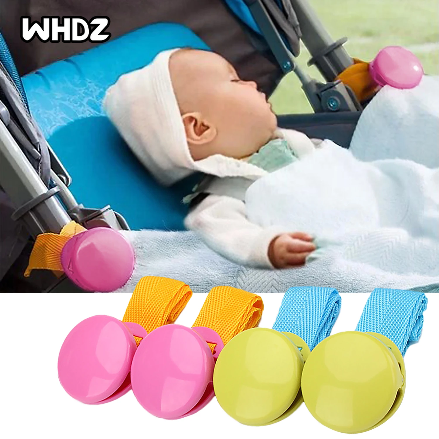 1Pair Baby Stroller Anti Tipi Clip Anti-slip Blanket Clip Fasteners Grippers Suspenders Sheet Holder Stroller Car Seat Accessory baby stroller accessories products Baby Strollers