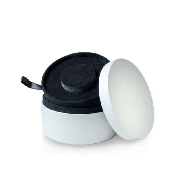round box Подлинный Шарм бусины Мода логотип шаблон серии кольцо коробка ювелирных изделий высокое качество изысканный коллекционное украшение подарок - Color: round box