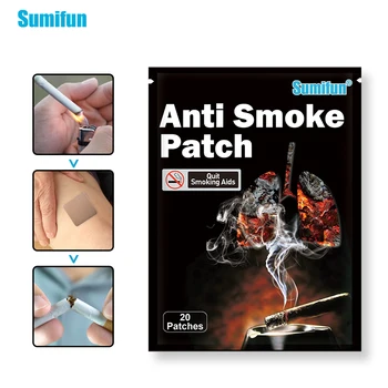 

20/40/60pcs Anti Smoke Patch Quit Smoking No Side Effect Cessation Natural Ingredient Stop Smoke Medical Plaster Health Therapy