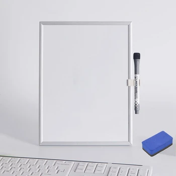 

White Boards Magnetic Whiteboards Dry Erase White Board for Fridge Wall Glasses Home Office Aluminum Frame