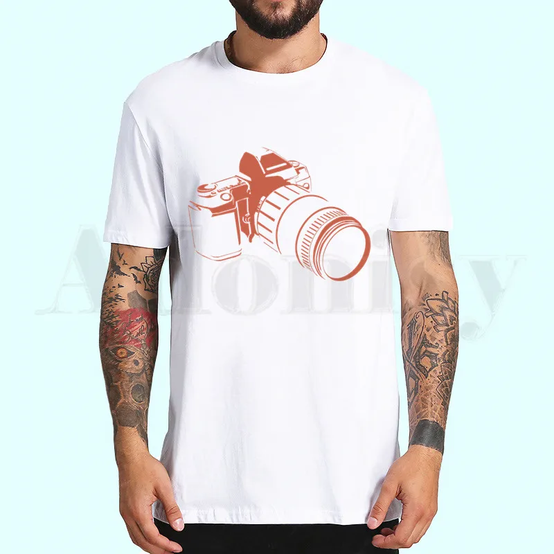 Эволюция фотографа персонализированные фотографии футболки модные мужские и