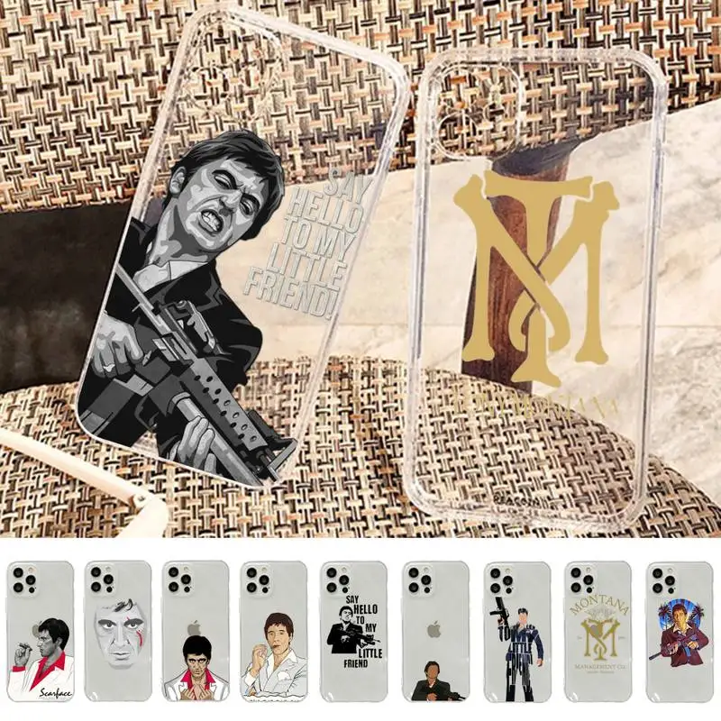 

Scarface 1983 film Al Pacino movie Phone Case for iPhone 11 12 13 mini pro XS MAX 8 7 6 6S Plus X 5S SE 2020 XR case