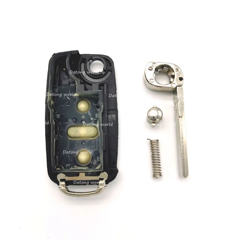 Datong World Автомобильный Дистанционный ключ для VW 315/433 МГц ID 48 чип 5KO837202AD 3 кнопки Авто умный пульт дистанционного управления пустой ключ