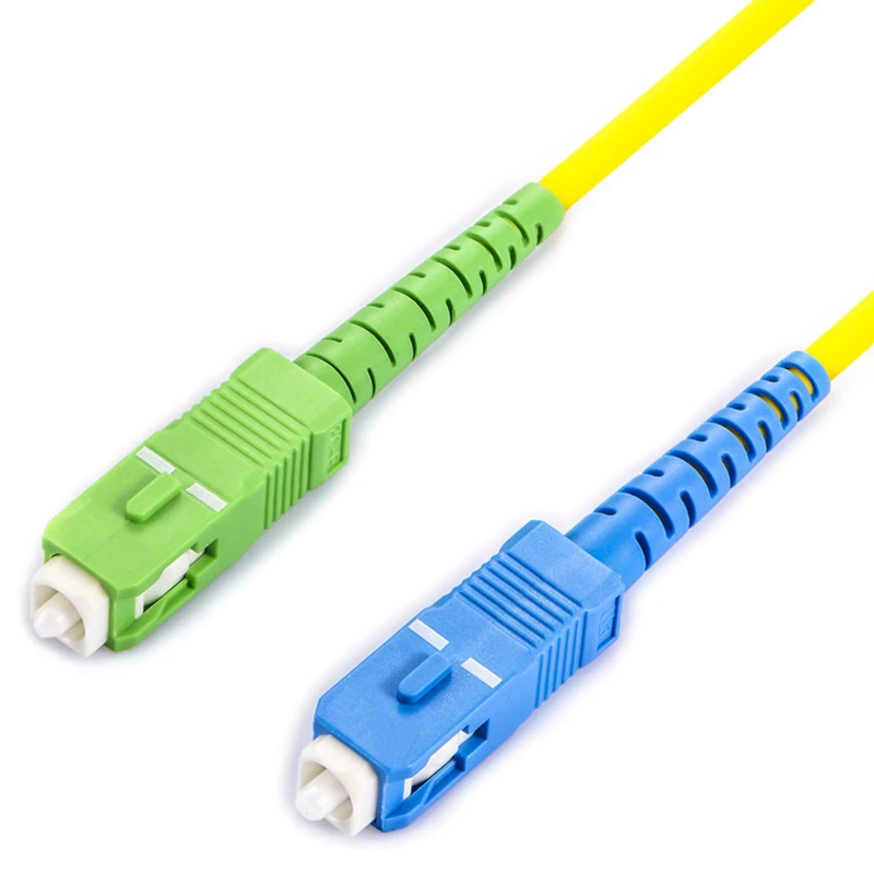 10 шт. SC/APC-SC/UPC Simplex 2,0 мм ПВХ волоконно-оптический соединительный кабель одномодовый удлинитель патч-корд 1 м, 3 м, 5 м, 10 м, 20 м, 30 м