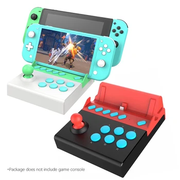 

Single Rocker Control Games Joystick with 8 Turbo Action Buttons Adapter Arcade USB Game Handle for Nintend Switch