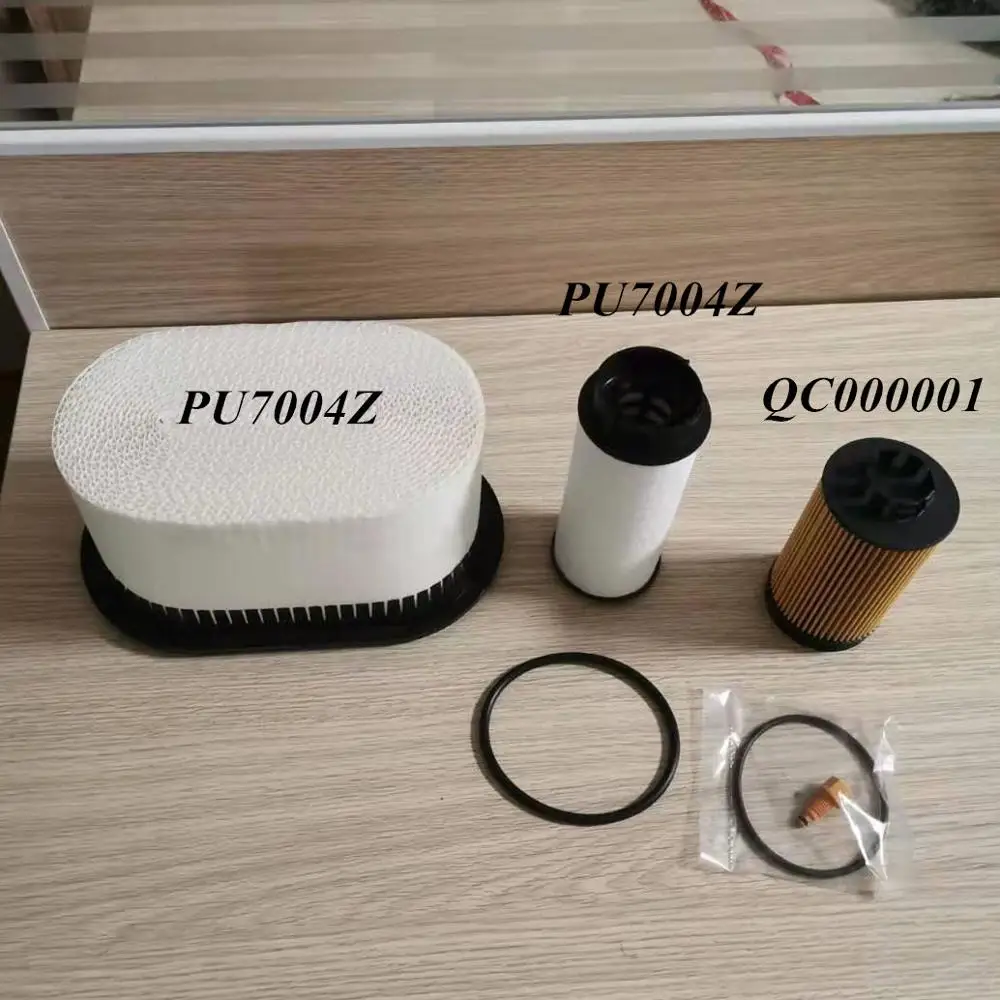 3 шт. воздушного фильтра ME422880 топливный фильтр PU7004Z масляный фултер QC000001 для MITSUBISHI сверхмощного дизельного двигателя грузового автомобиля фильтр Лидер продаж