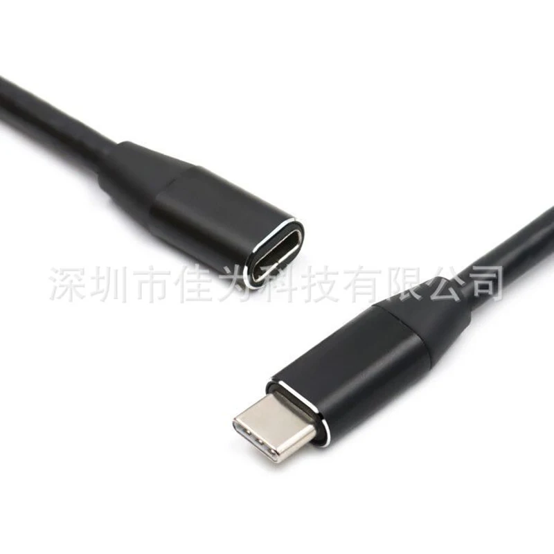 Type C USB 3,1 мужчин и USB-C женщин для расширения данных Кабельный УДЛИНИТЕЛЬ шнур 1 м черный для Macbook Tablet мобильный телефон htc type-c кабель