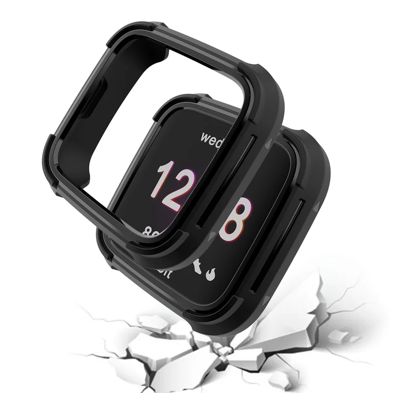 Чехол для часов из ТПУ Для Fitbit Versa Lite, универсальный чехол для защиты экрана, мягкий силиконовый бампер, аксессуары для часов