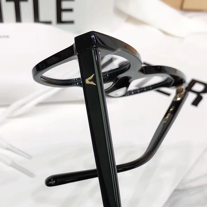 

eye glasses frame brand designer frames for women acetate glasses clear lens Korean eyewear frames