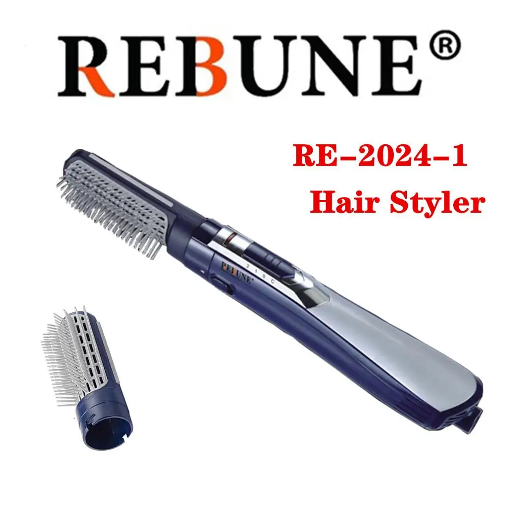 REBUNE 3 в 1 стайлер для волос 1200 Вт черный инструмент для укладки RE - Цвет: RE-2024-1