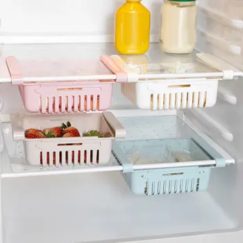 

Kitchen Storage Refrigerator Partition Storage Rack Refrigerator Storage Basket Food Drawer Storage Box