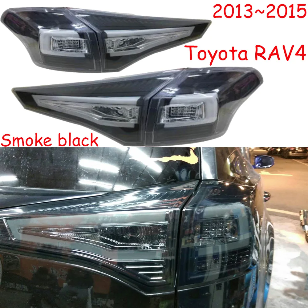 

Автостайлинг, задний фонарь RAV4, 2013 ~ 2015, Бесплатная доставка! 4 шт., противотуманные фары rav4; Хром, задний фонарь rav4, автомобильный детектор, задний фонарь rav4