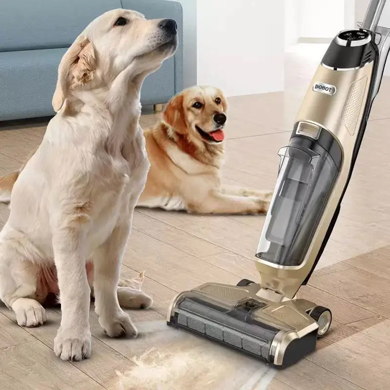 US $399.15 BOBOT DEEP 832 Handheld Washer Vacuum Cleaner Cordless Dry Wet Floor Washer Vacuum Cleaner MultiSurface Cleaning UV Sterilizati