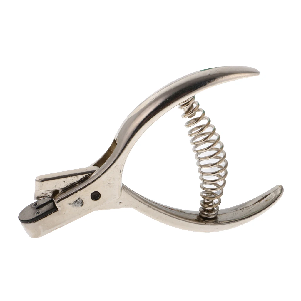 

Silver Metal Precision Watchband Notching Pliers Watch Strap Leather Tool
