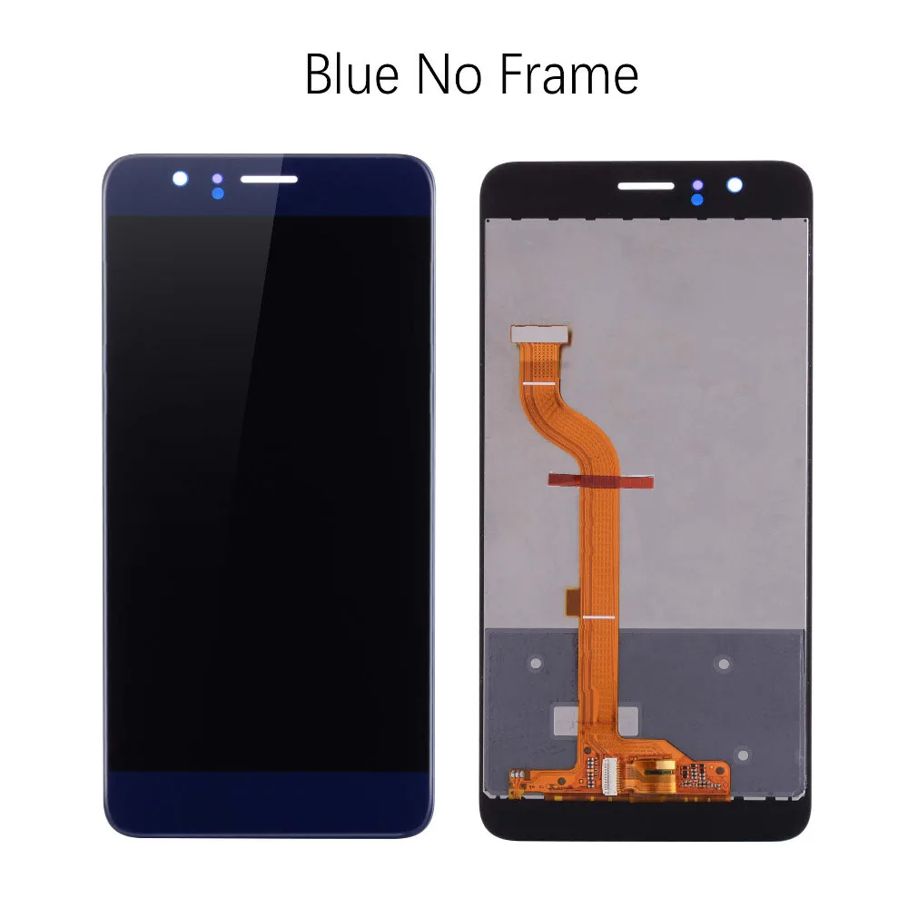 Протестировано качество AAA для Honor 8 ЖК-дисплей сенсорный экран дигитайзер Honor8 ЖК-дисплей с рамкой FRD L19 L09 L14 замена экрана