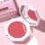 QIBEST Face Matte Blush Palette 6 Color Cheek Blusher Powder Makeup Rouge Минеральный Пигмент Косметика Длительный Натуральный Макияж