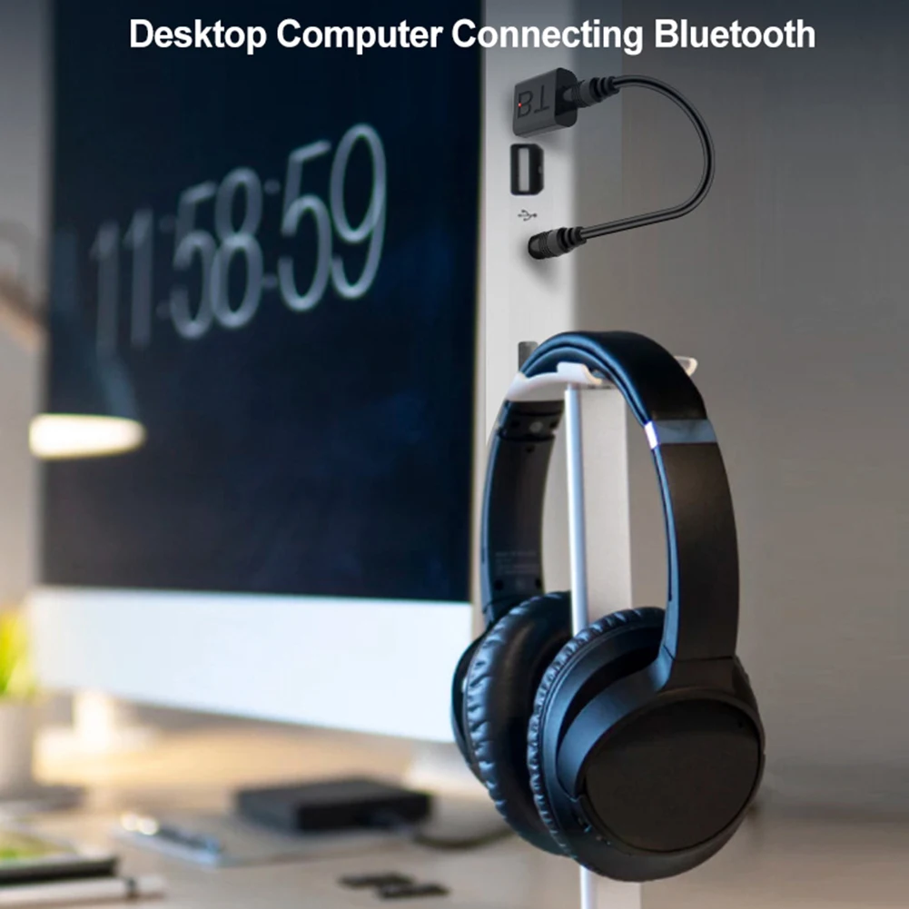 H-169 2 в 1 USB Bluetooth передатчик Bluetooth ресивер стерео беспроводной bluetooth аудио адаптер для ТВ ПК Bluetooth адаптер