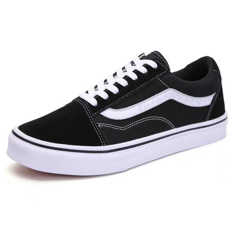 Venta caliente Zapatos vulcanizados con cordones para hombre y mujer, zapatillas clásicas de lona, zapatos planos informales para Skateboarding, Tenis femeninos kjQlMVwkrZG