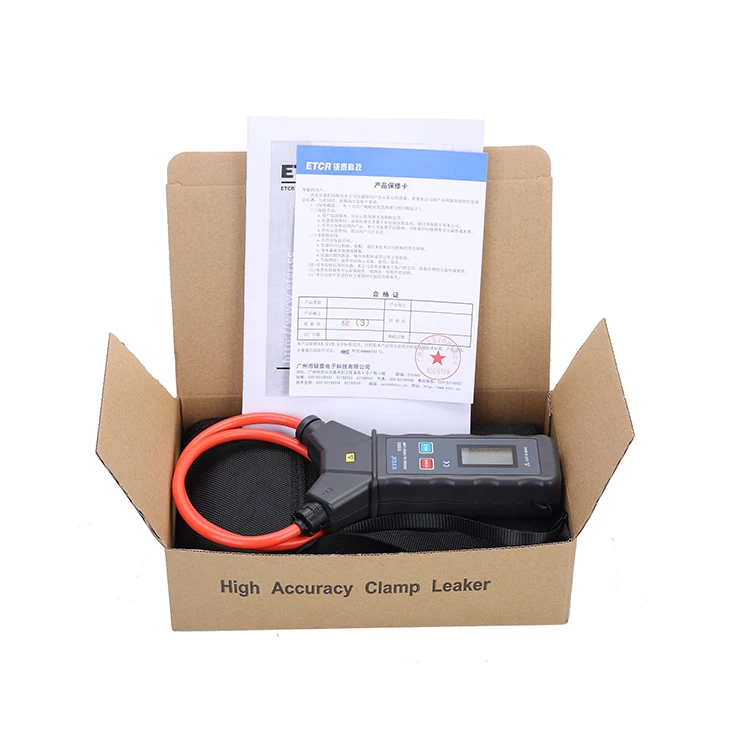 ETCR6900 Customize AC Leakage Current Clamp Meter Rogowski Coil Big Current Clam