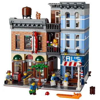 

CREATORS Detective's Office Compatible With 10246 Streetview educational DIY toys Kids Building Blocks Expert