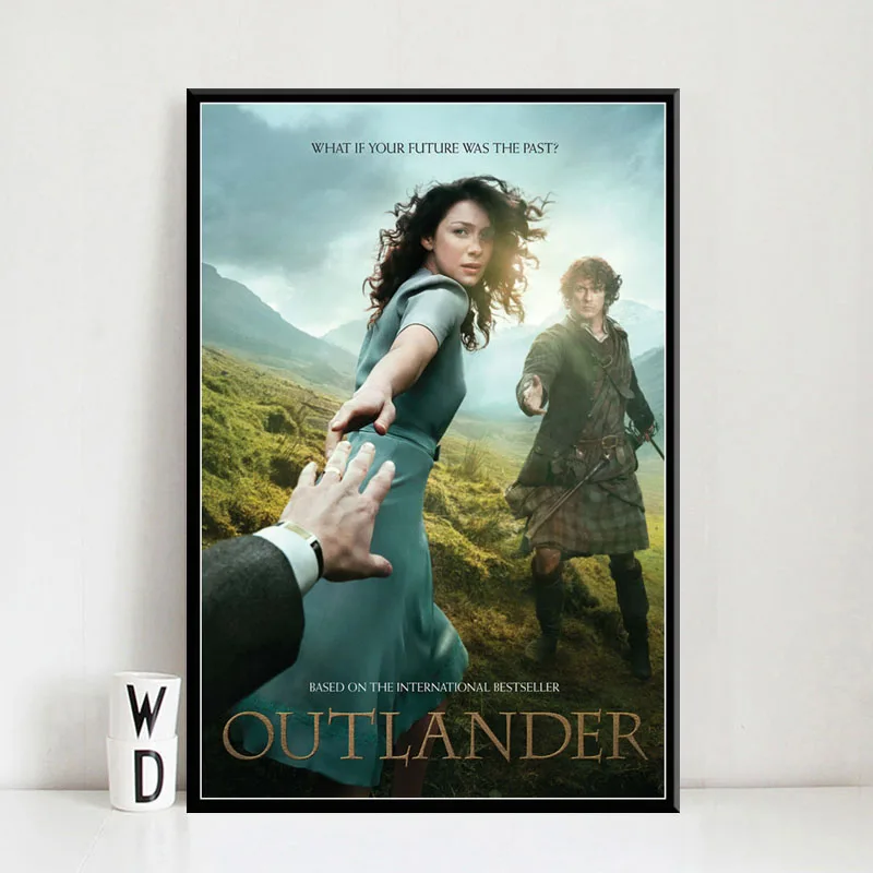Outlander популярный ТВ сериал художественная живопись Шелковый Холст плакат