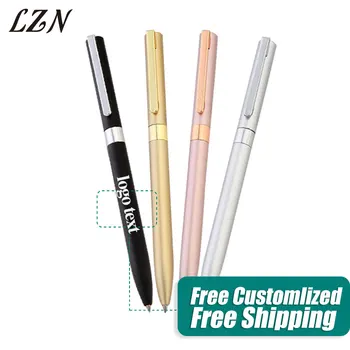 

Business Using Gel Pens 50pcs A Lot High Quality Writing Stationery Supply Free Customlized Logo/Number/Text For Promotion
