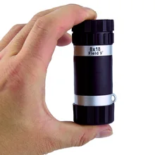 8x Zoom Monocular Binoculars Outdoor Sports Mobile Support Telescope with Vision Watching Bird Travelling Hunting Camping