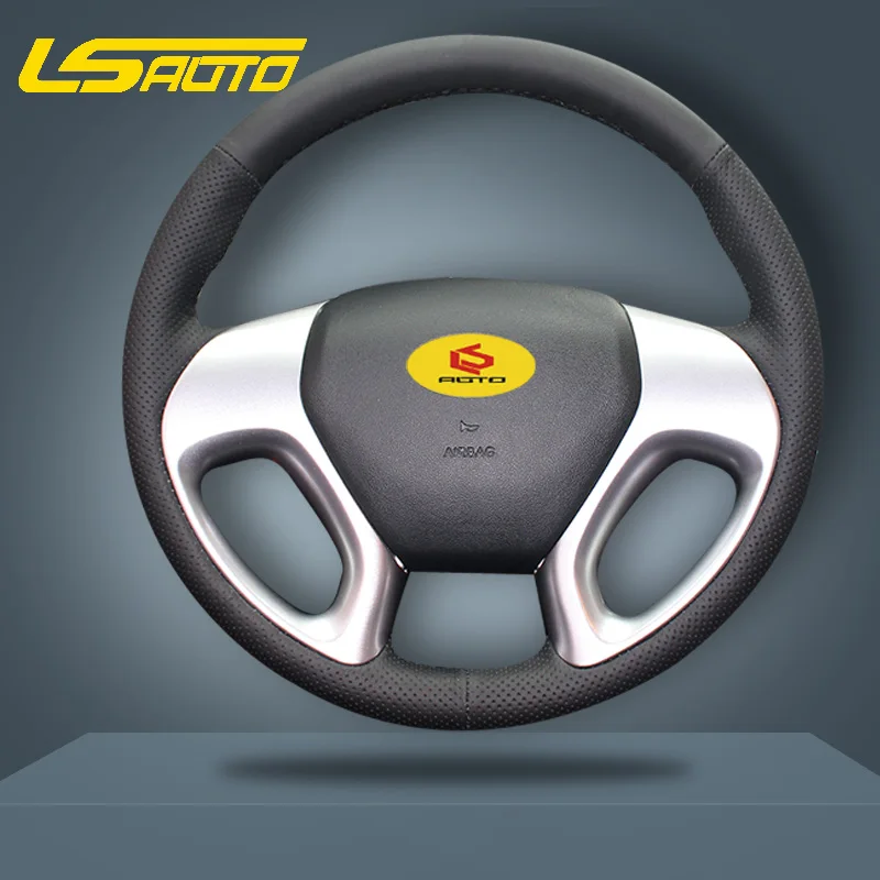 Оплетка для руля Hyundai ix35 2011 2015 Tucson 2 2010 2012 2013 2014 рулевое колесо|Чехлы на руль| |