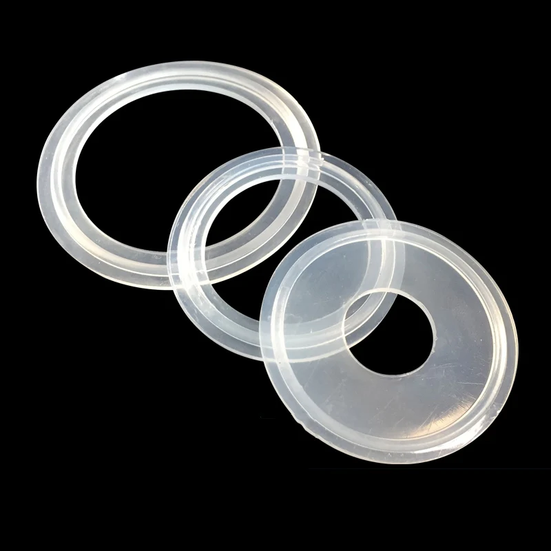 

Transparent Silicon Sealing Strip Gasket For Homebrew Fit 1/2" 3/4" 1" 1.5" 2" 2.5" 3" 3.5" 4" Sanitary Tri Clamp Ferrule