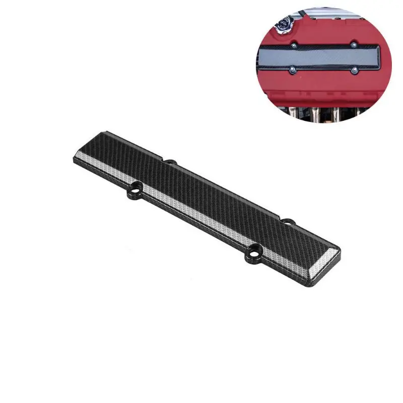Модификация крышки жгута двигателя для VTEC ABS углеродное волокно вид крышки клапана Свеча зажигания вставки практичные автозапчасти