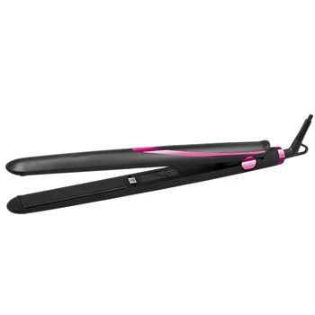 

Ceramic Hair Straightening Iron Flat Iron Hair Tools Professional Curling Hair Straightener Curler Electric Irons EU Plug(Fuchsi