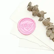 Персонализированные печать воска сердца/инициалы на заказ свадебные печати/свадебные приглашения воск печать/на заказ Свадебная печать/