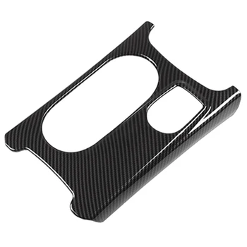 

RHD for Mercedes Benz A/GLA/CLA Class C117 W117 W176 X156 2012-17 AMG Car Carbon ABS Chrome Cup Holder Cover Trim Car Decoration