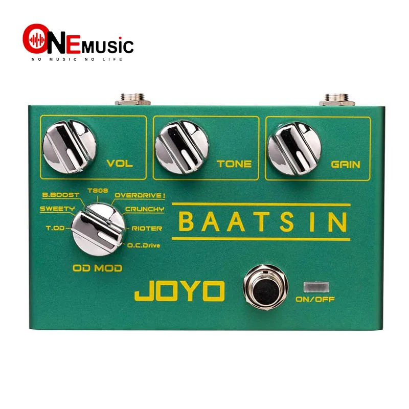 JOYO R 11 Baatsin педаль для искажения и перегрузки многофункциональная чистая