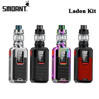

Original Smoant Ladon Vape Kit 225W Ladon box mod with 6ML Ladon AIO Tank Mesh 0.16ohm coil Electronic Cigarette Vaporizer