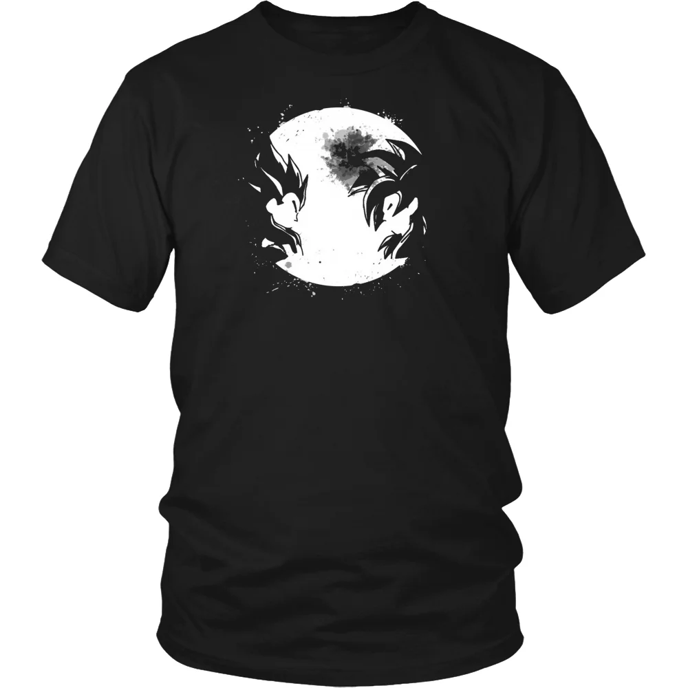 Супер Саян Гоку и футболка Vegeta SSJ4 Goku рубашка Saiyan мультфильм Мужская Унисекс Новая