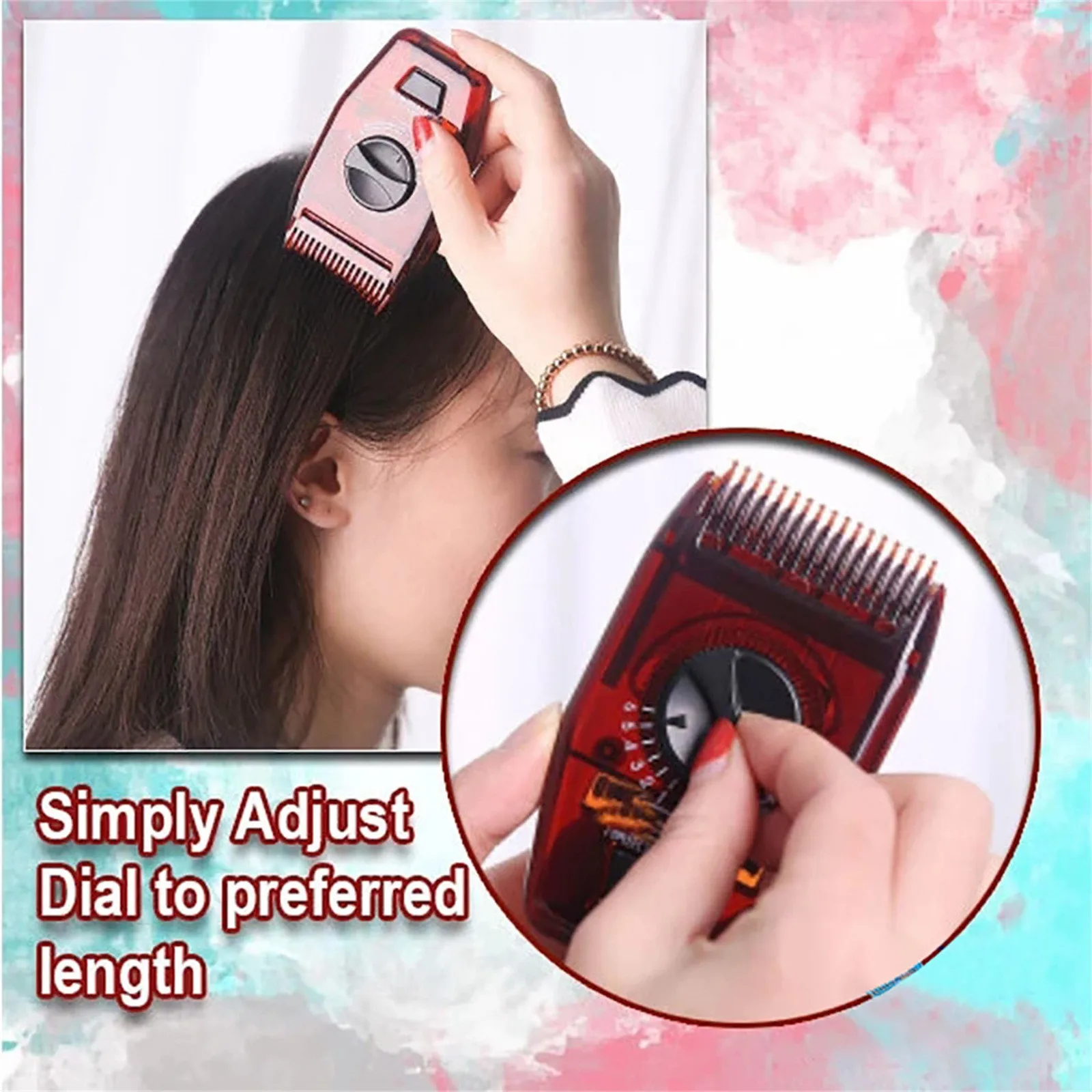 Multifunctional Manual Hair Trimme Clippers Hairdressing Comb