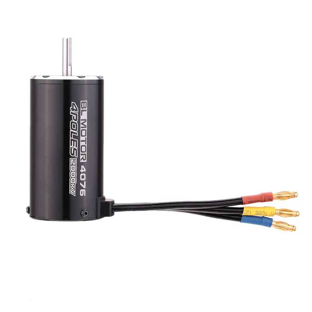 

High Quality 4076 2000KV 4P Sensorless Brushless Motor for 1/8 RC Truck Car
