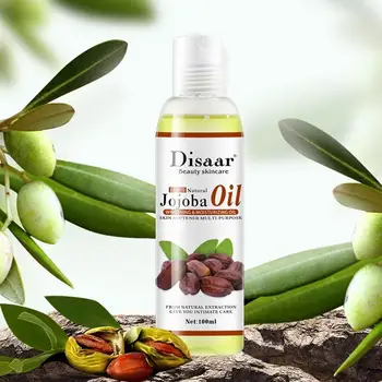

100ml Disaar 100% Natural Organic Jojoba Oil Massage Skin Care Relaxing Moisturizing Oil Control Hydration Body Massage Product