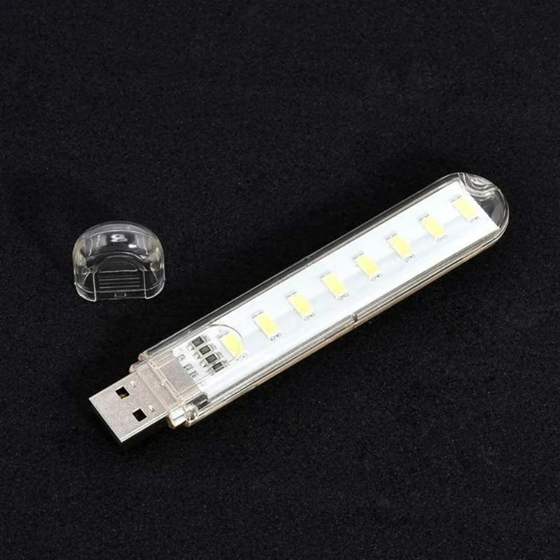 Портативная мини лампа с 8 светодиодами и USB портом 5 В|USB-гаджеты| |