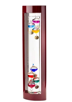 

Wind & Weather Galileo Thermometer with Cherry Finish Wood Frame