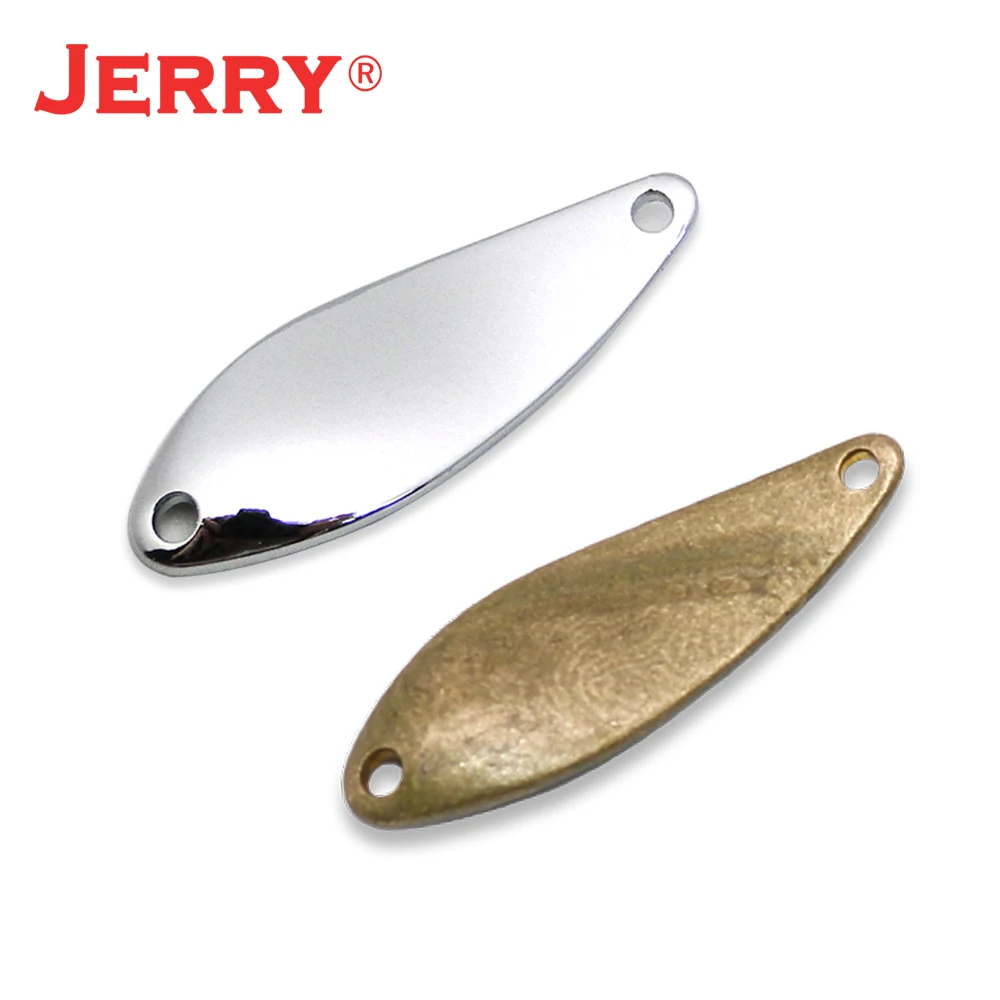 Jerry 1 8 г 2 4 микро рыболовные ложки латунные без косточек для ловли форели Спиннер