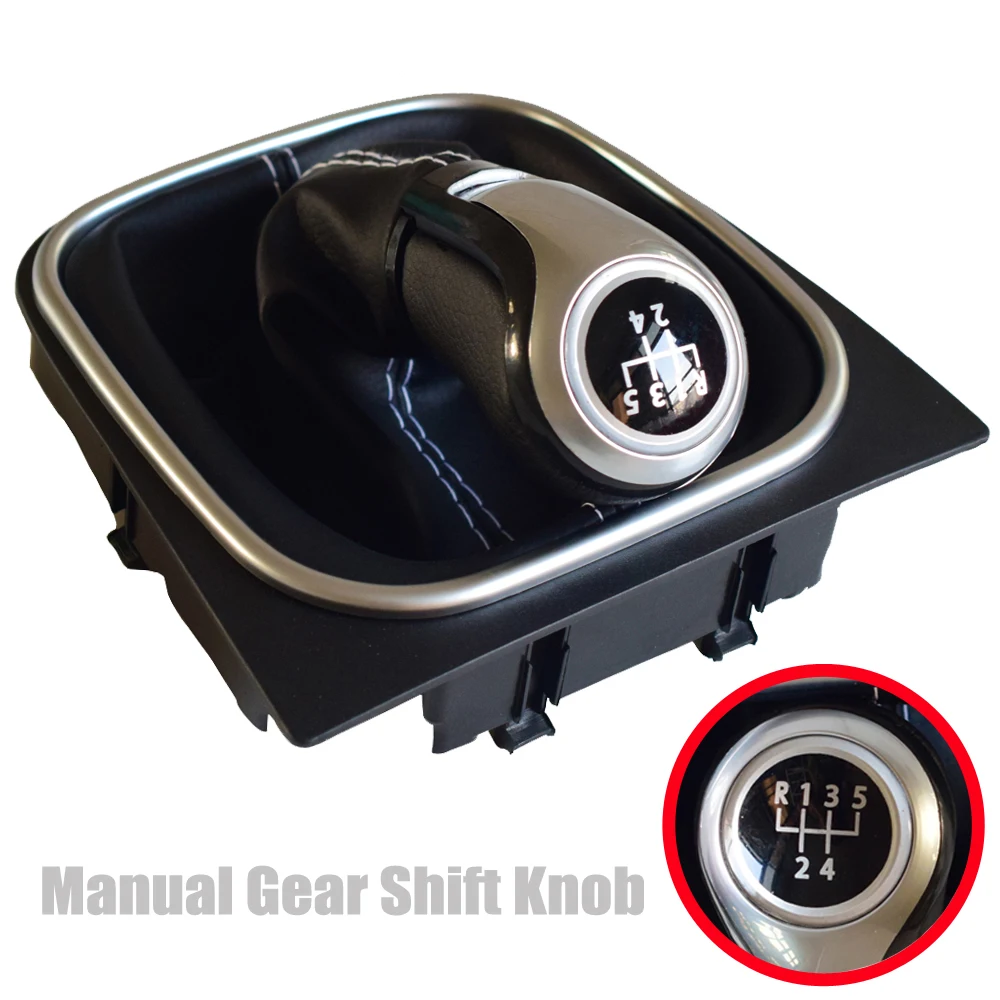 Car Accessories Gear Shift Knob Manual 5 6 Speed For Volkswagen Golf 5/